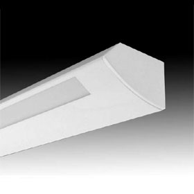 1050WM 12 ft. 2-Lamp 54W T5HO Fluorescent Wall Fixture 120/277V