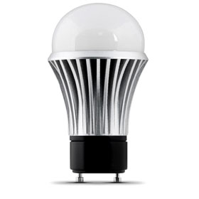 7.5 Watt 3000K Dimmable A19 LED Lamp, GU24 base