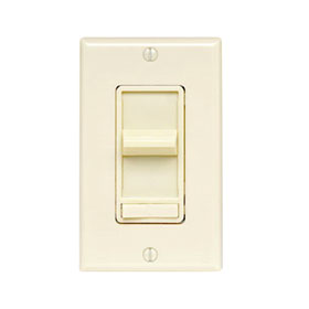 SureSlide Ivory Incandescent 3-Way Slide Dimmer