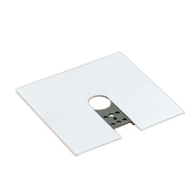 Matte White Radius Junction Box Cover