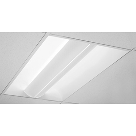 QVS Alter Metalyte 2 x 4 Three Lamp 32W T8 Recessed Direct/Indirect Fixture, 120-277V