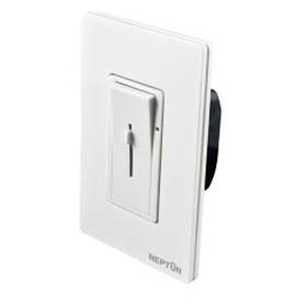 600W 120V Pearl White Single Pole Slide-Pot Manual Dimmer