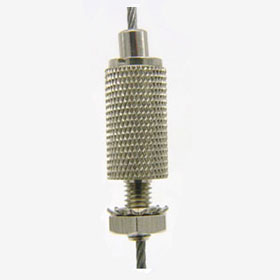 10/32 in. Nickel Plated Mini Bottom Exit Gripper