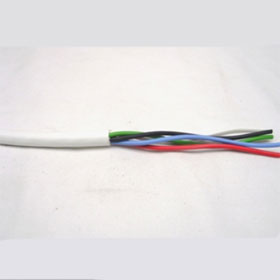 18/5 Straight White Cord