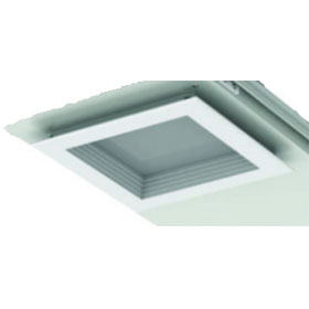 MKS Advanced White 4 in. Square Downlight Trim