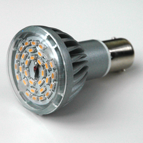 PRO 2W 12V LED Elevator BA15S Frost Lamp