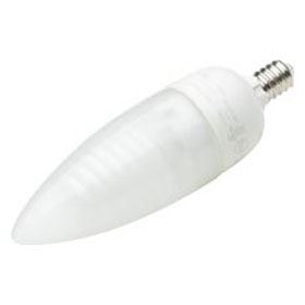8W 2700K Dimmable Frosted Torpedo Cold Cathode Candelabra Lamp