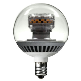 3W Dimmable White Frost LED Decorative Globe Lamp