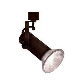 L Series Brushed Nickel 150W PAR Line Voltage Track Head