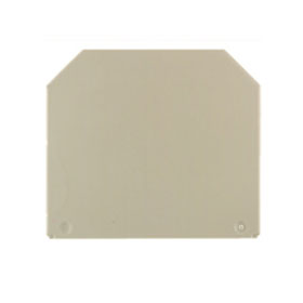 Dark Beige Partition End Plate WAP