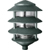 Green 100W Incandescent 4 Tier Landscape Lawn Light