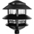 Black 75W Incandescent 3 Tier Landscape Lawn Light